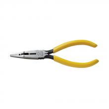 Klein Tools VDV026-049 - Connector Crimping Long-Nose Pliers
