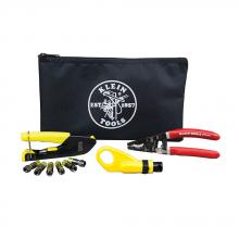 Klein Tools VDV026-211 - Coax Cable Installation Kit w/Pouch