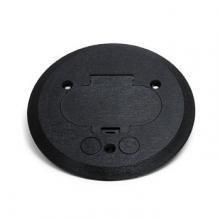 Lew Electric Fittings PFC-E-GFI - ROUND EBONY PLASTIC COVER FOR GFI