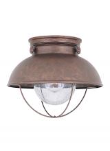 Generation Lighting 8869-44 - Sebring One Light Outdoor Ceiling Flush Mount