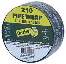 LH Dottie 210 - 2 X 100&#39; 10 MIL PIPE WRAP Pipe Wrap 10 Mil