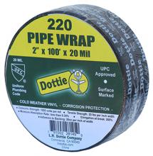 LH Dottie 220 - 2 X 100&#39; 20 MIL PIPE WRAP Pipe Wrap 20 Mil