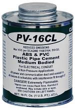 LH Dottie PV16CL - Pint ABS and PVC Cement Clear Pint ( Low VOC )