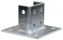 LH Dottie SPB1290 - 12 Hole Double Channel Tall Clevis - Square