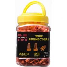 Morris 23373 - Screw-On Wire Conns P3 Orange Small Jar