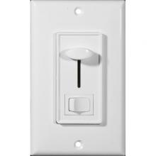 Morris 82756 - Slide Dimmer With Switch White 3-Way