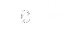 Mulberry 11001 - 3.5&#34;ROUND BLANK COVER