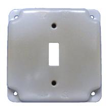 Mulberry 11401 - 4 Inch square Cover, Raised 1/2 inch, Toggle