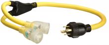 Southwire 1934W8802 - CORD SET, 3&#39; STOW YELLOW &#34;Y&#34; BLACK