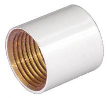 Southwire LFS-16WHT - 3/8&#34; Thrdd Wht Fxtur Stm Couplr 3/8&#34; ps