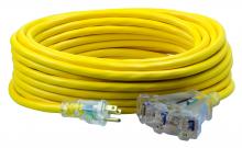 Southwire 4188SW8802 - CORD, TRI-SOURCE 12/3 50&#39; SJTW YELLOW LE