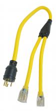 Southwire 019158802 - CORD SET, 10/3 3&#39; STOW YELLOW &#34;Y&#34; BL