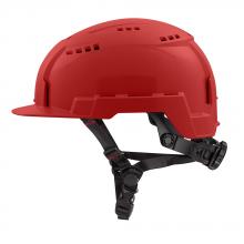 Milwaukee Electric Tool 48-73-1328 - Red Frnt Brm Vntd Helmet Typ 2 Cl C