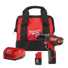 Milwaukee Electric Tool 2407-22 - M12 3/8” Drill/Driver Kit
