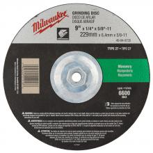 Milwaukee Electric Tool 49-94-9025 - Grinding Disc 9 X 1/4 X 5/8-11