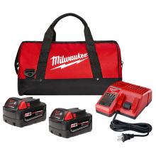 Milwaukee Electric Tool 48-59-1840PG - M18 XC Starter Kit w/ two 4.0Ah