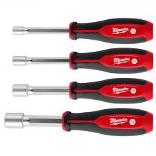 Milwaukee Electric Tool 48-22-2544 - 4pc SAE Magnetic Nut Driver Set