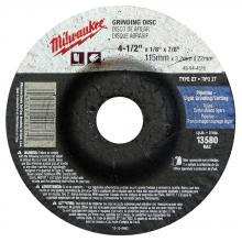Milwaukee Electric Tool 49-94-4510 - Grinding Disc 4-1/2 X 1/8 X 7/8