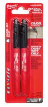 Milwaukee Electric Tool 48-22-3105 - Black Marker (2-Pack)