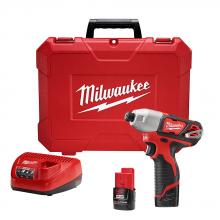 Milwaukee Electric Tool 2462-22 - M12™  1/4“ Hex Impact Driver Kit