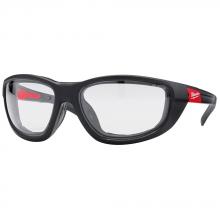 Milwaukee Electric Tool 48-73-2041 - Clr Hi Prfrm Sfty Glasses w/Gasket
