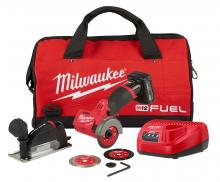 Milwaukee Electric Tool 2522-21XC - 3 In. Cut Off Tool Kit