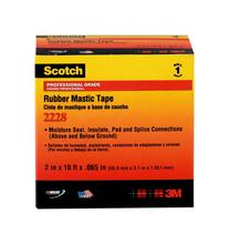 3M Electrical Products 2228-2x10FT - 2228 RUBBER MASTIC 2&#34; X 10&#39; 10ROL/CAR