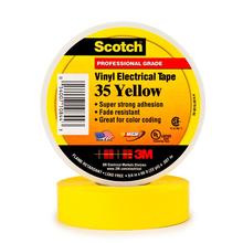 3M Electrical Products 35-1/2X20FT-YL - 35 YELLOW 1/2&#34; X 20&#39; VINYL TAPE