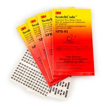 3M Electrical Products SPB-09 - SPB-09 S/CODE W/MARKER BOOK (45 EA: 1,2,