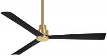 Minka-Aire F787-SBR/CL - Simple - 52&#34; Outdoor Ceiling Fan