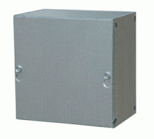 E-Box 363010SCPKO - TYP1 PNTD GALVSCREW CVR BOX W KO&#39;S 05148