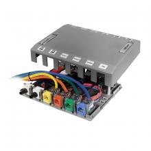 Hubbell Premise Wiring ISB12GY - HOUSING, SURFACE MOUNT,12 PORT,GY