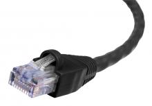 Hubbell Premise Wiring PC5EBK10 - P-CORD, CAT5E,STD PLUG,BK,10&#39;