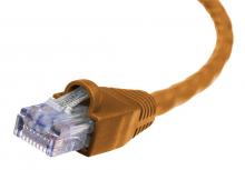 Hubbell Premise Wiring PC5ESOR06 - P-CORD, CAT5E,SNAGLESS,OR,6&#39;