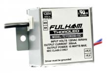 Fulham TC11200350-15C - LED DRIVER - 15W 350 mA CC