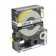 Panduit T050X000BXM-BK - PXE Cassette, Continuous Tape, Polyester, .5&#34
