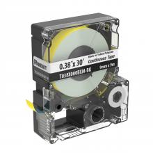 Panduit T038X000BXM-BK - PXE Cassette, Continuous Tape, Polyester, .38&#3