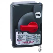 Legrand-Pass & Seymour PS100SSAX - 100A 600VAC N/F SAFETY SWITCH W/AUX