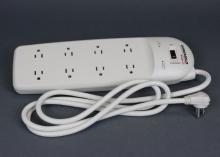 Legrand-Wiremold 77000N - 8 OUTLET SURGE STRIP, 6FT CORD