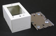Legrand-Wiremold V5747 - STL SHALLOW DEVICE BOX IVORY