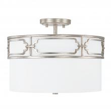 Capital 243431AS - 3 Light Semi-Flush