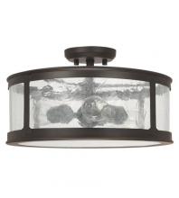 Capital 9567OB - 3 Light Outdoor Semi-Flush