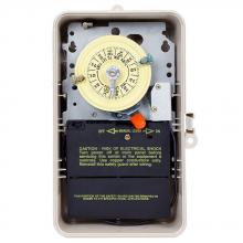 Intermatic T104P201 - 24-Hour 208-277V Mechanical Time Switch, DPST, P