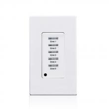 Leviton LVS-5W - LV SWITCH 5 BTN WHITE