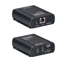 Leviton 41910-U2B - USB EXTENDER 2.0 100M TRANS 2-PORT REC