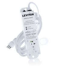 Leviton 5302M-2S5 - MED 20A 2 REC 15FT SURG