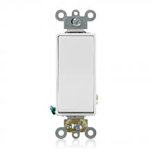 Leviton 5621-2W - 20A 120 277V DEC SP SW WHITE