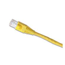 Leviton 6210G-15Y - PCORD CAT 6A RUBBER BOOT 15 FT YL