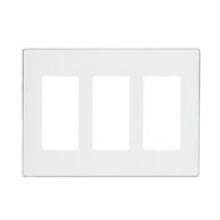 Leviton 80311-SW - WH SCRLWP DEC NEW DESIGN 3G STD SIZE