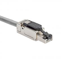Leviton 81Z10-S01 - PCORD C8 SHLD 1M GY